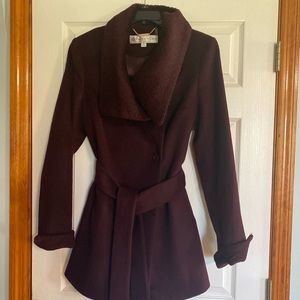 Like New, Trina Turk, never worn, pea coat, size 14